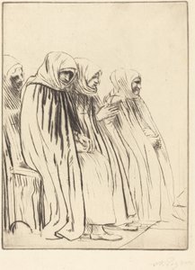 Frauen von Brüssel von Alphonse Legros