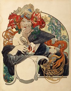 Biere de la Meuse von Alphonse Mucha
