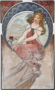 Gemälde - von Mucha