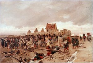 Französisch-Preußischer Krieg (1870): die Belagerung von Paris von Alphonse Marie de Neuville