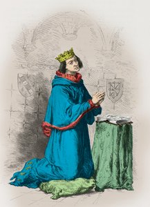 Porträt von König Karl 2 von Navarra, genannt der Schlechte von Alphonse Marie de Neuville