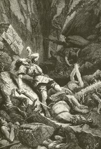Roland bei Roncesvalles von Alphonse Marie de Neuville