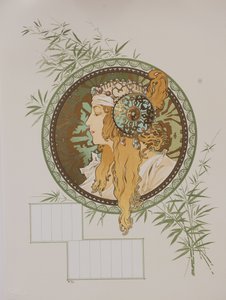 Byzantinische Köpfe: Blonde Kalender, 1897