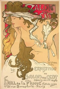 Salon des Cent von Alphonse Mucha