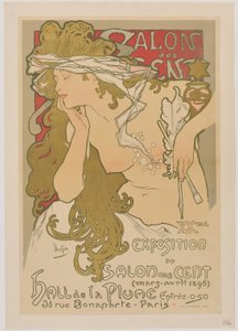 [Salon des Cent. März-April 1896] von Alphonse Mucha