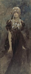 Sarah Bernhardt in der Rolle der Medea