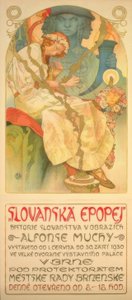 Slawisches Epos von Alphonse Mucha