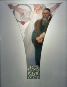 Treue – J.A. Komensky von Alphonse Mucha