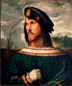 Porträt von Cesare Borgia von Altobello Melone