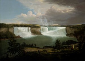 Ein allgemeiner Blick auf die Niagarafälle von Alvan Fisher