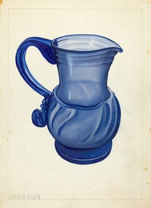 Geblasenes Glas - Krug