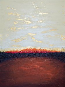 Goldener Wüstenhorizont