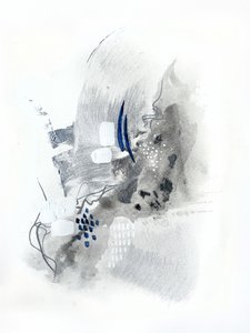 Monochrome Blaue Eindrücke