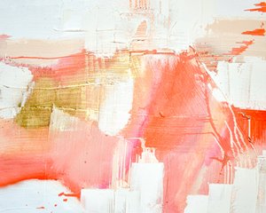 Abstrakte Korallen-Gold-Textur