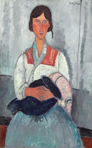 Zigeunerin mit Baby, 1919
