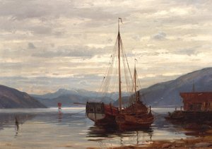 Partie aus Balestrand von Amaldus Nielsen