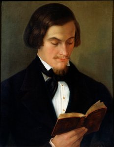 Porträt des Dichters Heinrich Heine, 1842