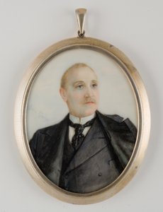 Porträt eines Mannes, möglicherweise Richard Townsend von Amalia Kussner