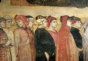 Allegorie der guten Regierung, Detail von acht Räten