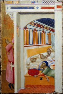 Die Barmherzigkeit des Heiligen Nikolaus von Bari (oder St. Nikolaus von Myra, 270-345)