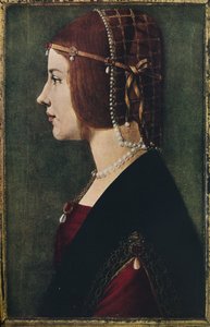 Porträt eines jungen Mädchens, um 1490, 1936 von Ambrogio de Predis