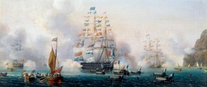 Überführung der Asche Napoleons I. am 7.10.1840 von Ambroise Louis Garneray
