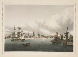 Ansicht von Philadelphia von Ambroise Louis Garneray