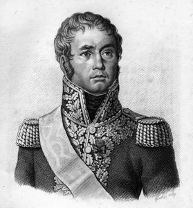 General Lecourbe. Claude Joseph, Graf Lecourbe französischer General (1758 - 1815). in „Porträts der französischen Generäle nach den Siegen und Eroberungen der Franzosen“ graviert von Ambroise Tardieu 1818. Stella Sammlung