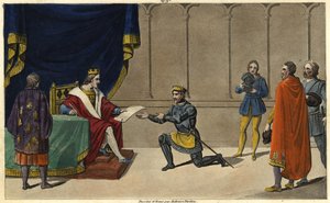 Im Jahr 1327 erhob Karl IV. der Schöne (1294-1328) die Herrschaft Bourbon zum Herzogtum zugunsten des Enkels von Robert de Clermont und Enkel von Ludwig dem Heiligen, Ludwig I.