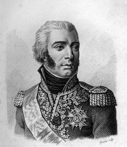 Jean-Baptiste Bessières, Herzog von Istrien, Marschall von Frankreich (1768-1813) - in „Portraits der französischen Generäle nach den Siegen und Eroberungen der Franzosen“. Graviert von Ambroise Tardieu im Jahr 1818. Stella-Sammlung. von Ambroise Tardieu