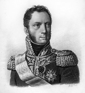 Louis Armand Augustin Caulaincourt (1773-1827) - in „Porträts der französischen Generäle nach den Siegen und Eroberungen der Franzosen“. Graviert von Ambroise Tardieu 1818. Stella Sammlung von Ambroise Tardieu