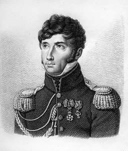 Louis Michel Letort (Le Tort) (1773-1815) in General de Brigade. Graviert von Ambroise Tardieu 1818. Stella Sammlung. von Ambroise Tardieu