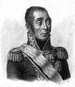 Porträt von Emmanuel, Marquis de Grouchy, Marschall von Frankreich (1766-1847). Gravur von Ambroise Tardieu, 1818. Stella-Sammlung.