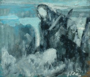 Skizze für "Die Netzflicker", ca. 1911-12 von Ambrose McEvoy