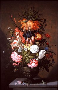 Stillleben mit verschiedenen Blumen, 1634