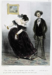 Karikatur - in „Madeleines“ von Cham, ca. 1870-1880