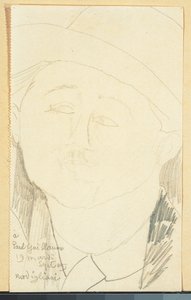 Porträt von Paul Guillaume, ca. 1916
