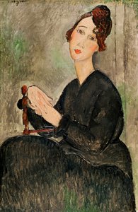 Porträt von Dedie Hayden, 1918