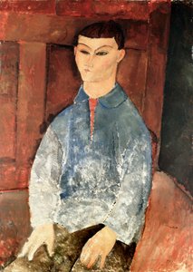 Porträt von Moise Kisling Seduto