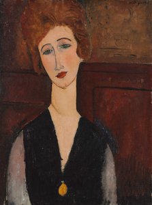 Porträt einer Frau, ca. 1917-18