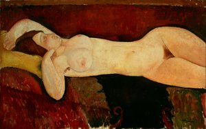 Liegender Akt, ca. 1919