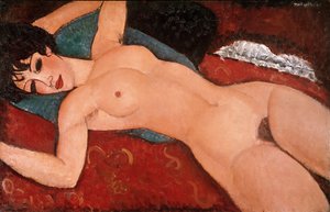 Liegender Akt (roter Akt)