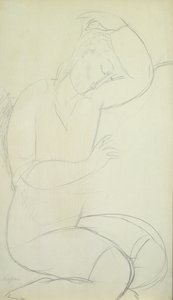 Schlafende Frau von Amedeo Modigliani