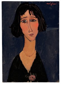 Junge Frau mit Rose