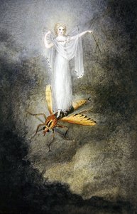 Die Mottenfee, ca. 1860 von Amelia Jane Murray