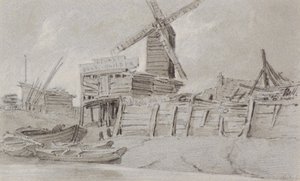 Windmühle und Bootswerft von Amelia Long