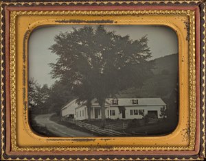 Haus auf einem Hügel