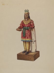 Zigarrenladen-Indianer