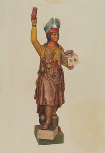 Zigarrenladen-Indianer