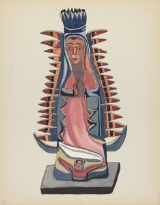 Tafel 31: Unsere Liebe Frau von Guadalupe: Aus dem Portfolio "Spanische Kolonialdesigns von New Mexico"